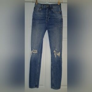 Ladies RE/DONE JEANS  Denim Medium Wash Size 24